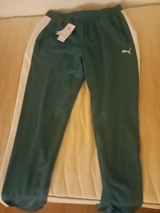 Pantalones de chándal Puma verdes