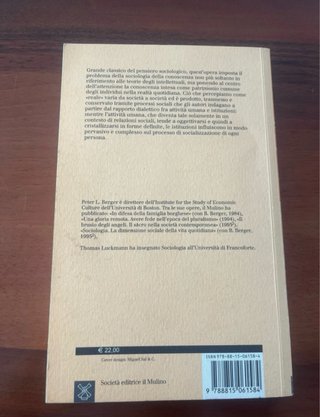 La realtà come costruzione sociale
