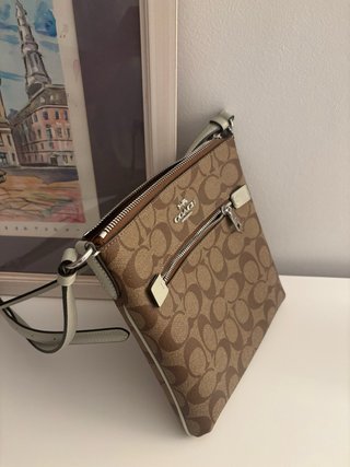 Bolso bandolera Coach original marrón