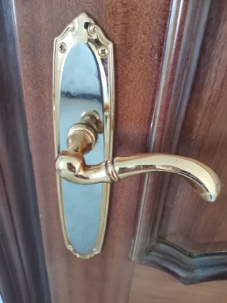 Lote 6 puertas madera Sapelly