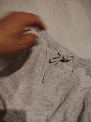 Chándal gris unisex talla M con cordón unisex