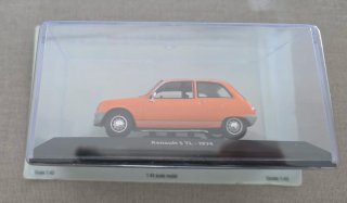 Modellino Renault 5 TL 1974 arancione Auto di papà