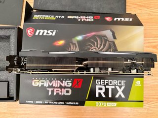 MSI RTX 2070 Super Gaming X Trio - 8GB