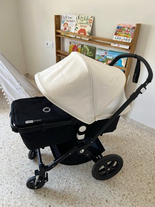 Carrito Bugaboo Camaleon 3 Negro/Crema