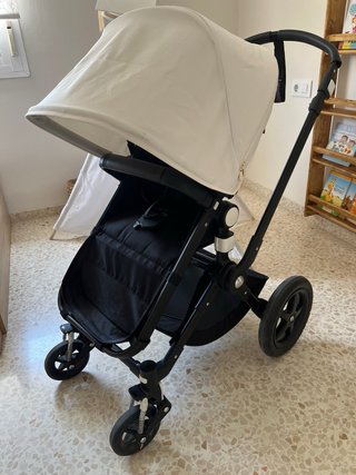 Carrito Bugaboo Camaleon 3 Negro/Crema