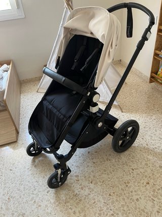 Carrito Bugaboo Camaleon 3 Negro/Crema