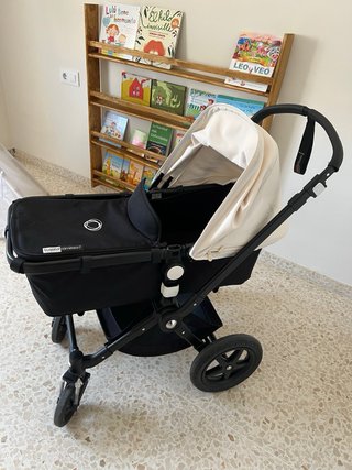 Carrito Bugaboo Camaleon 3 Negro/Crema