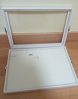 Organizzatore gioielli bianco