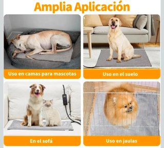 Manta Eléctrica Perro/Gato Gris