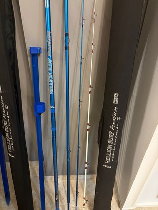 Vendo parejas de caña vega hellium surf 4.20