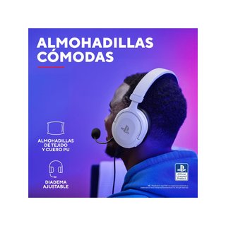 GXTrust Forta 498W auriculares gaming PS5 blancos