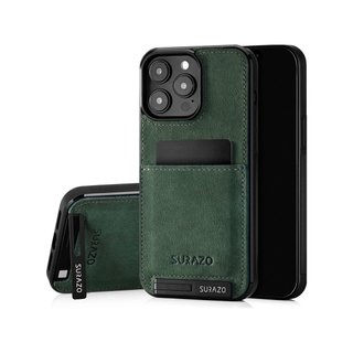 SURAZO custodia in pelle per iPhone 15 Pro Max