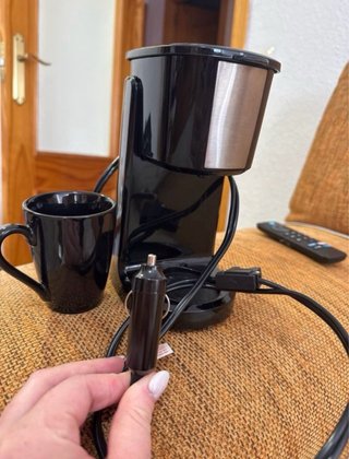 Cafetera Eléctrica 12V/24V para Coche/Camión