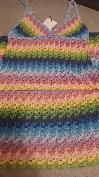 Vestido Zara Multicolor