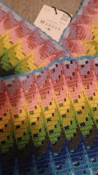 Vestido Zara Multicolor