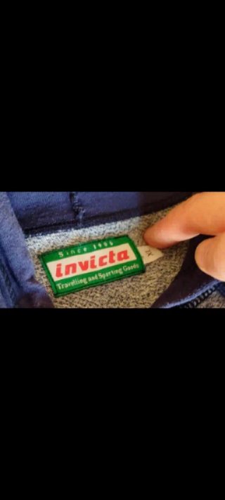 T-shirt Invicta uomo vintage, Tg XL
