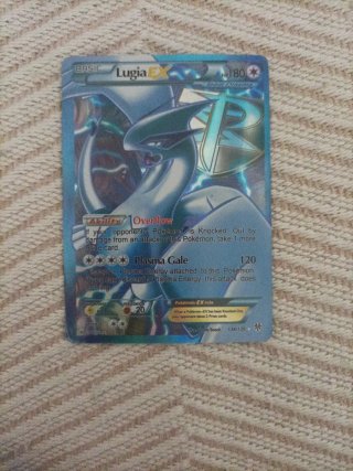 Lugia EX Carta Pokémon 134/135