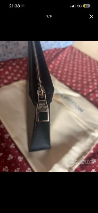 Pochette Louis Vuitton monogramma