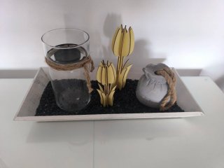 Centro de mesa decorativo