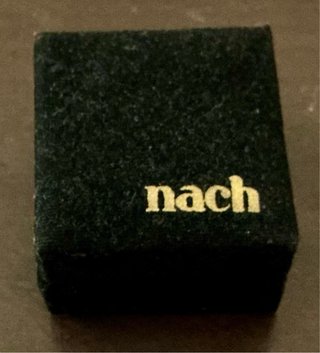 Anillo NACH Caniche gigante Porcelana Blanco