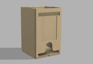 Dispensador sobres té o café 3D