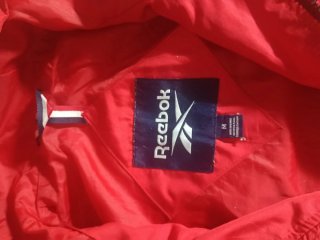 Giubbotto antivento Reebok Rosso