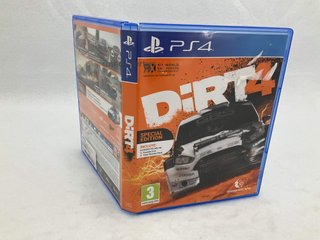 dirt 4 special edition ps4