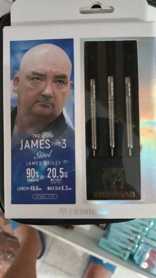 Dardos James Bailey Pro Series Type 3