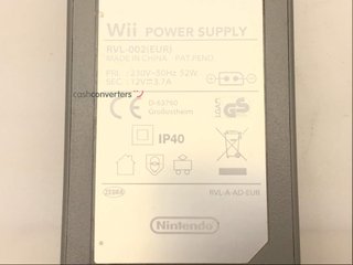 nintendo wii mod. rvl-001