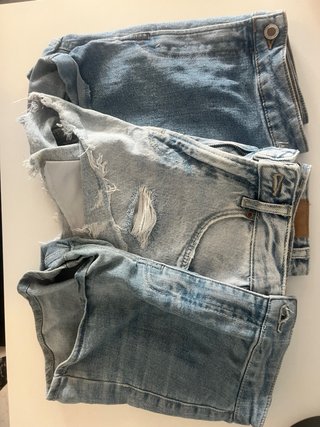 Lote 3 Vaqueros Cortos Bershka