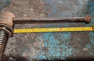 Husillo para banco de carpintero