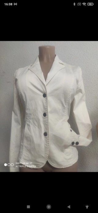 Chaqueta Tommy Hilfiger Blanca y Negra