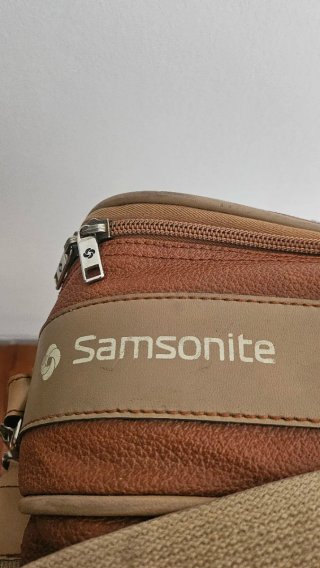 Maleta de cuero Samsonite