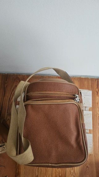 Bandolera Samsonite Marrón Cuero