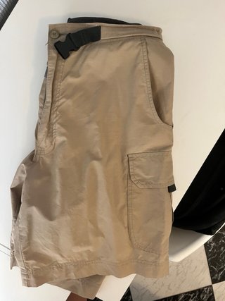 Pantalones cortos cargo hombre beige