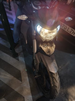 Goes 125 NK Moto Naked Negra