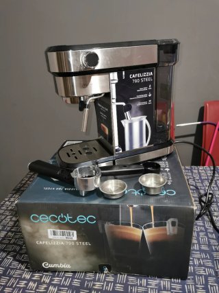 Cafetera Cecotec 790 Steel NUEVA