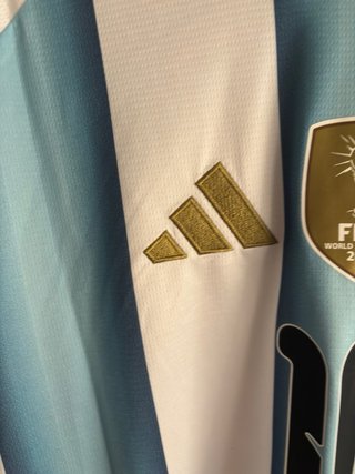 Camiseta Argentina Messi 10 Mundial Talle M