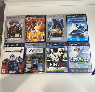 Lote 8 Juegos PS2
