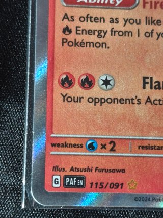 PAF 115 Armarouge (Shiny) NM ING Paldean Fates
