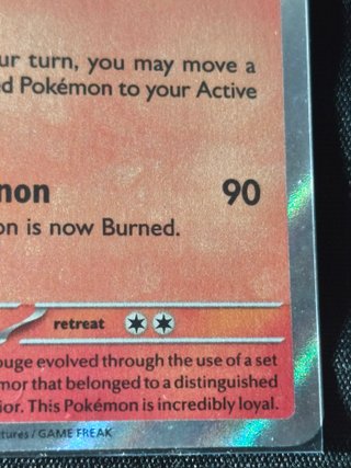 PAF 115 Armarouge (Shiny) NM ING Paldean Fates