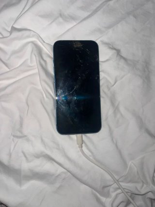 iPhone 14 Azul Roto