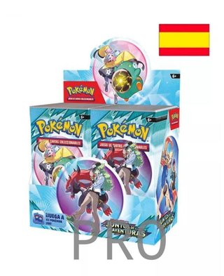 Pokémon Scarlatto e Violetta 9 Avventure Insieme: Scatola di Buste (36) Spagnolo