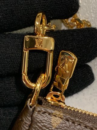 Borsa Louis Vuitton Marrone Dorato