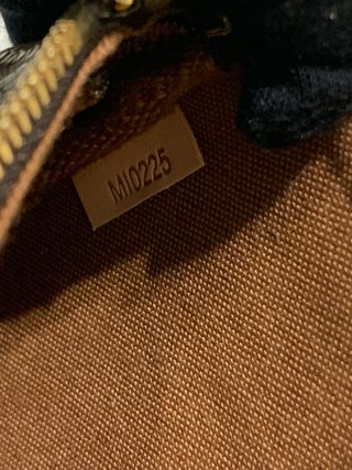 Borsa Louis Vuitton Marrone Dorato
