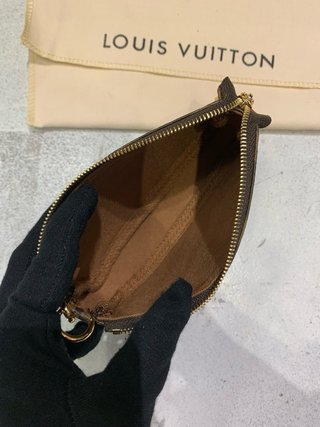 Borsa Louis Vuitton Marrone Dorato