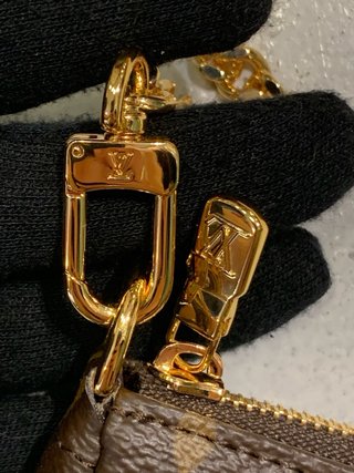 Borsa Louis Vuitton Marrone Dorato