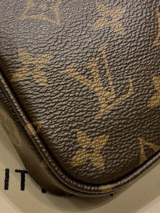 Borsa Louis Vuitton Marrone Dorato