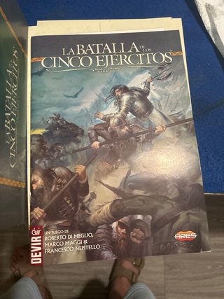 La Batalla de los Cinco Ejércitos Juego de Mesa