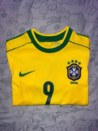 Camiseta Brasil 1998 Nike Talla XL